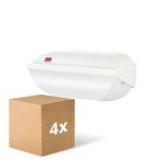 Mehrfachpackung 4x Philips LED Sicherheit Coreline BWC110 Weiß 9W 900lm - 830 Warmweiß | 242x110mm - IP54 - Lichtsensor