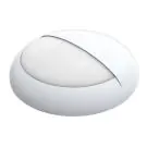 Noxion LED-Wand- und Deckenleuchte Pro V2 Wei&szlig; 12/16/20W 2400lm - 830-840-865 CCT | 325mm - IP65 - Bewegungs- und Lichtsensor - Not 3H + Augenlid Ring Wei&szlig;