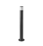 Philips LED Poller BCP155 CoreLine Schwarz 13W 1000lm 135D - 830 Warmweiß | 100cm - IP65 - Asymmetrisch