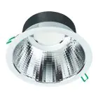 Philips LED Downlight Coreline DN142B Aluminium Weiß 19.2W 2300lm 60D - 830 Warmweiß | Ausschnitt 200mm - IP20 - UGR