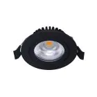 Noxion LED schwenkbar Slim Spot Schwarz Rund 6W 550lm 60D - 927 Extra Warmweiß | 85mm - IP54 - Dimmbar - Höchste Farbwiedergabe